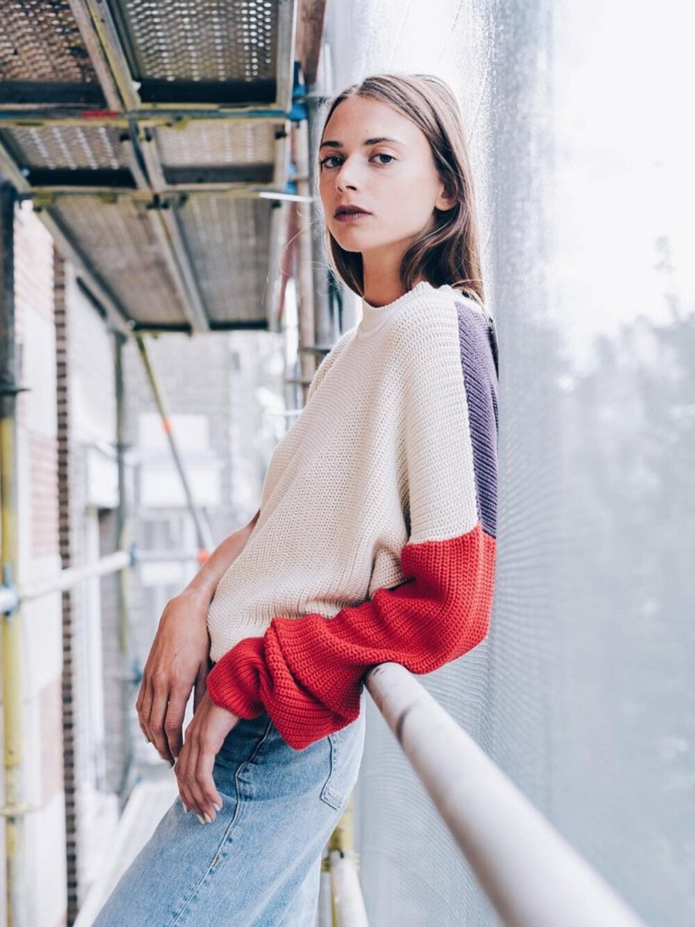 Valentine Witmeur Lab Colorblock Sweater